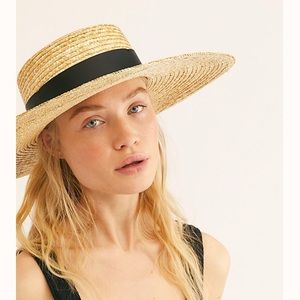 Palomino Straw Boater one size